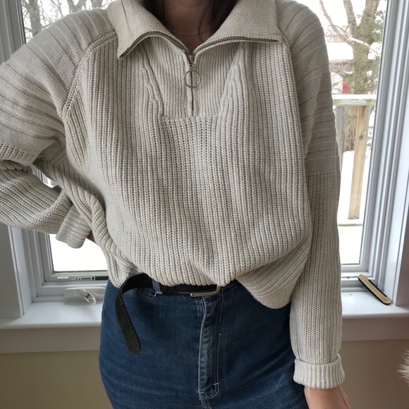 Frank and Oak quarter zip pullover - Picture 4 of 4